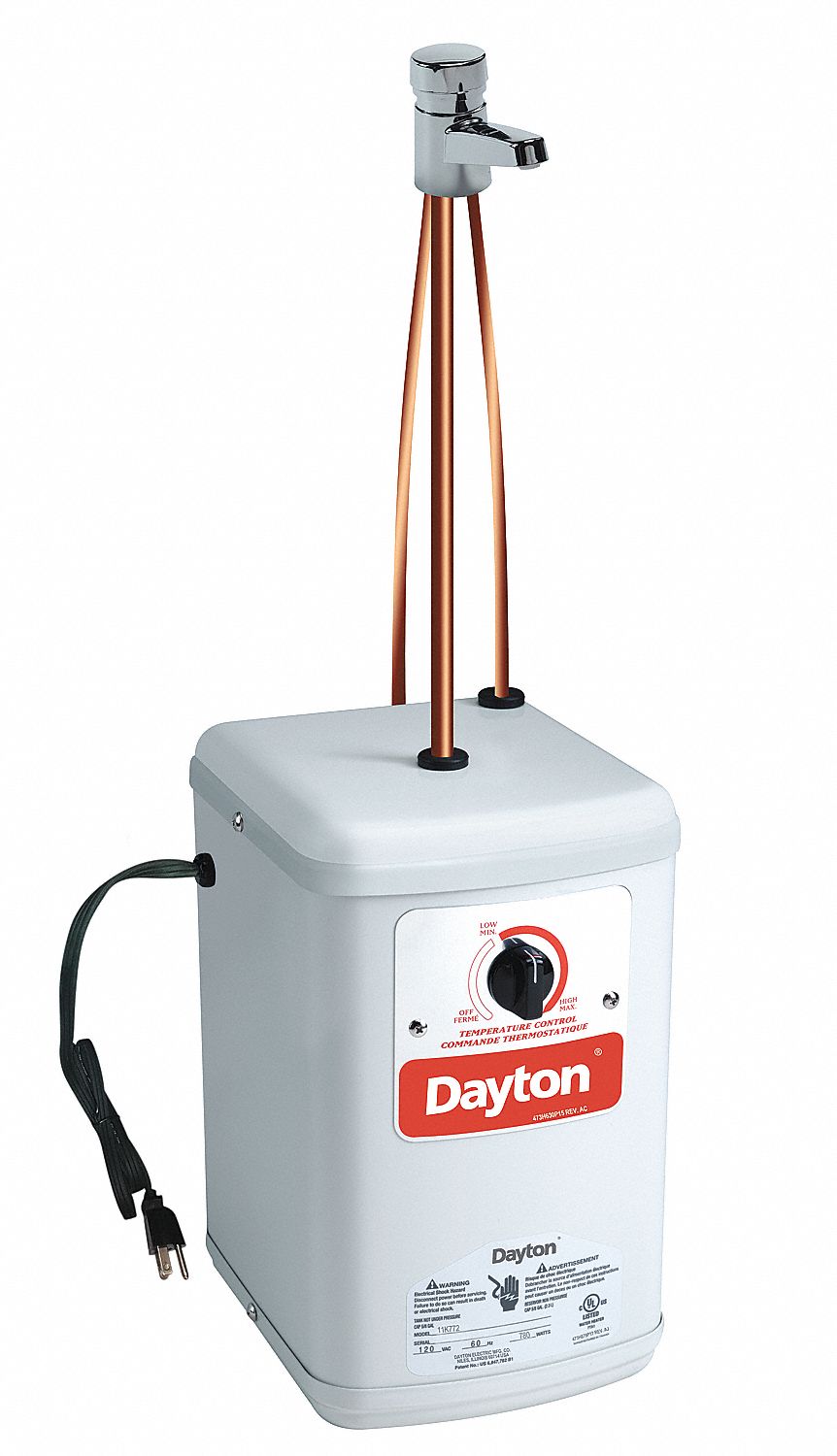 DAYTON Hot Water Dispenser 11K77211K772 Grainger