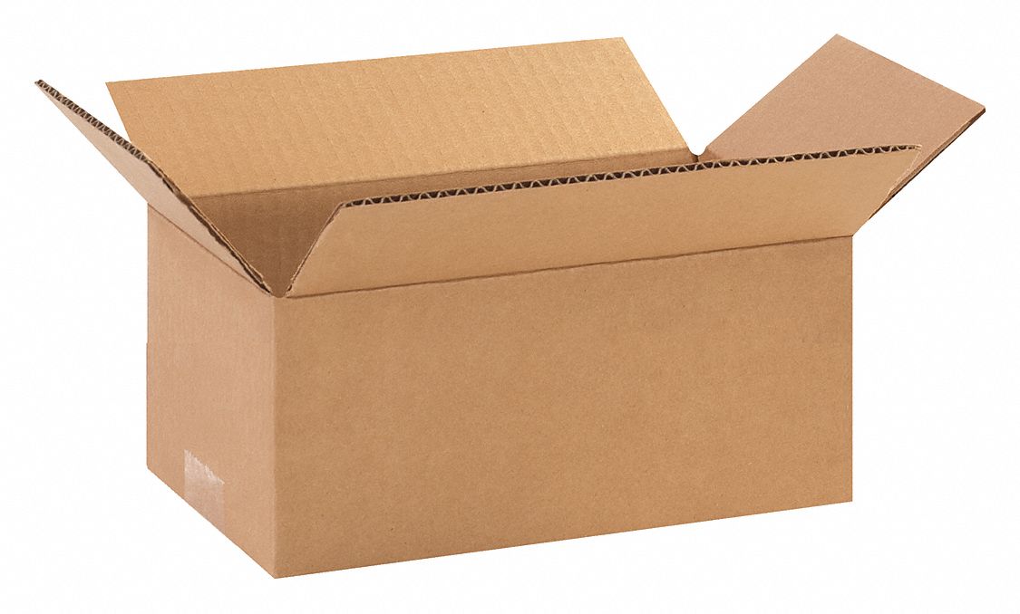 Long Corrugated Boxes,11x6x4",PK25 Grainger
