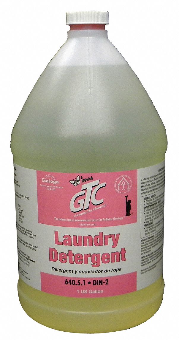 GREENING THE CLEANING Laundry Detergent, Cleaner Form Liquid, Cleaner