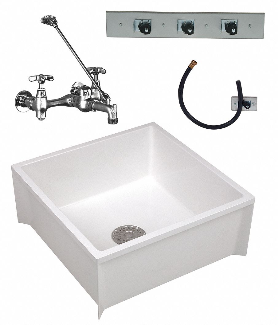 MUSTEE 63CM ELMustee,Mop Sink,Square,24inx24inx10in 671031004871 eBay