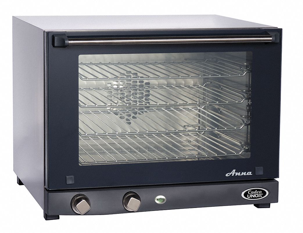 Half Size Oven Size, 4 Shelves, Convection Oven 11U482OV023 Grainger