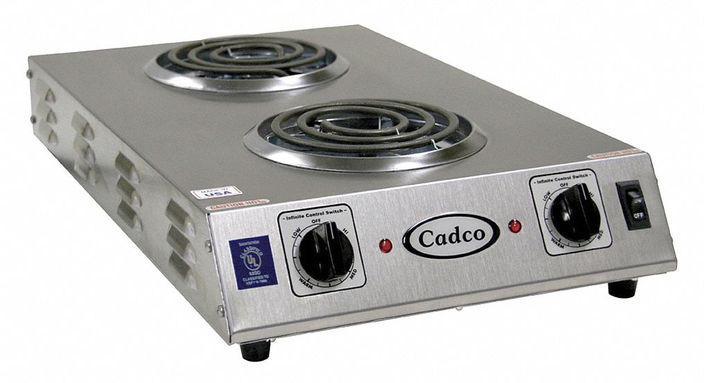 CADCO CDR1TFB Hot Plate,Double,Tubular,120V 692620194704 eBay