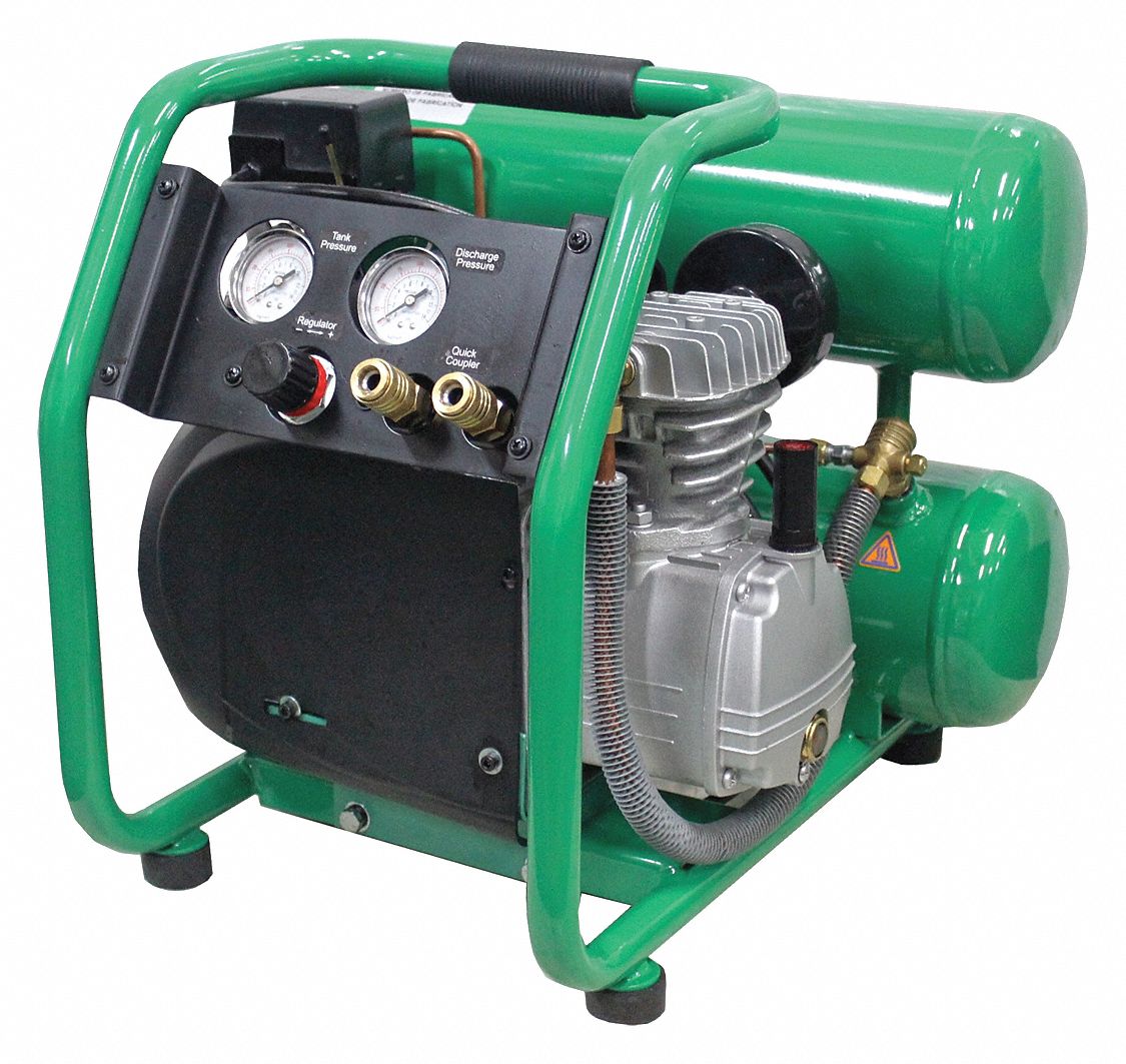 SPEEDAIRE 1.3 HP, 115VAC, 4 gal. Portable Electric OilLubricated Air