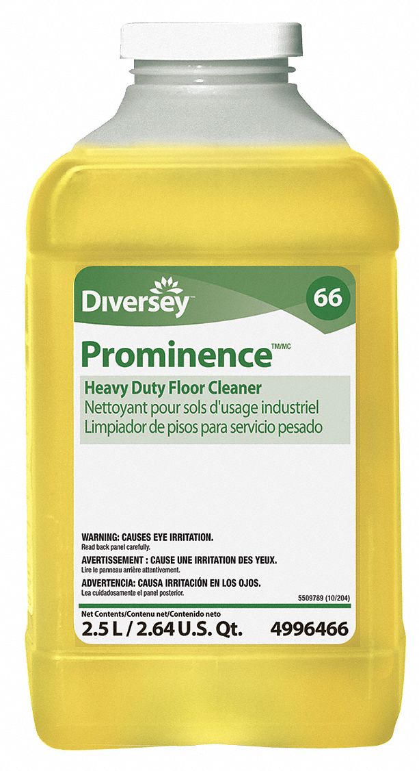 DIVERSEY Floor Cleaner For Use With JFill Chemical Dispenser, 2 PK