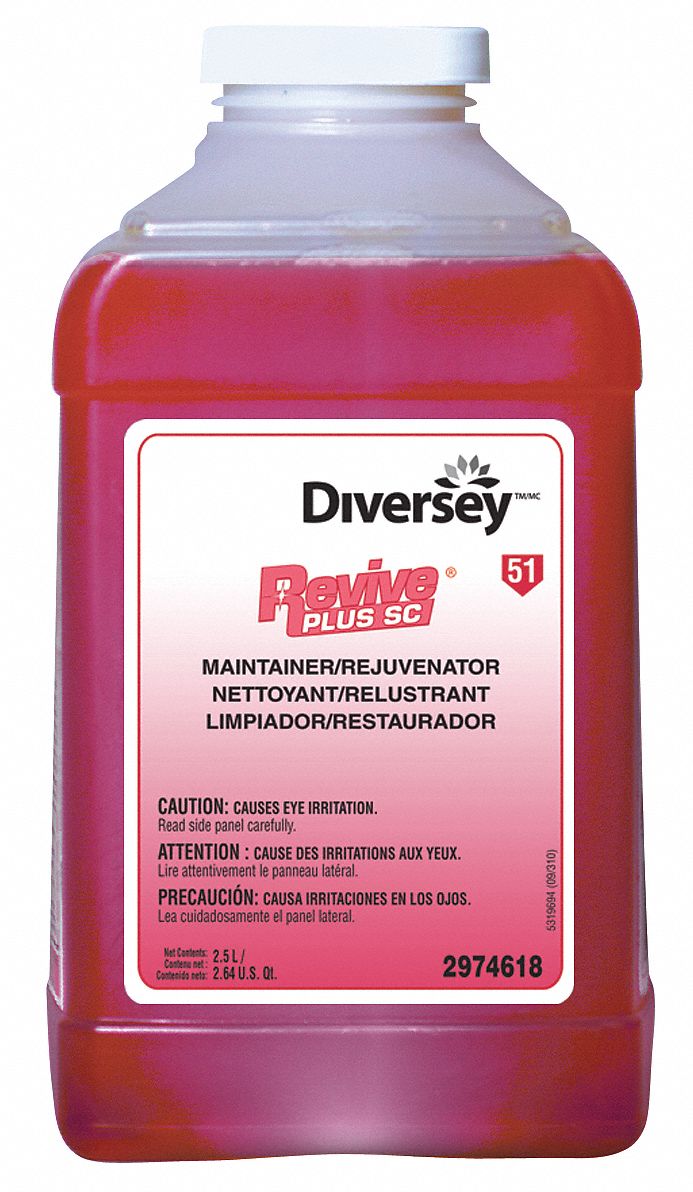 DIVERSEY Floor Maintainer For Use With JFill Chemical Dispenser, 2 PK