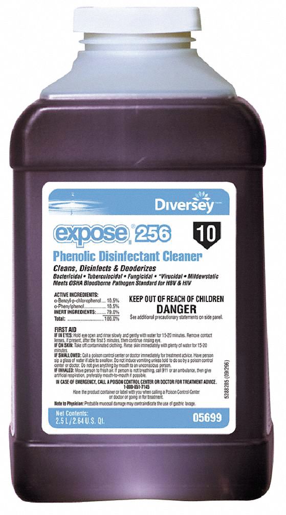 DIVERSEY Cleaner and Disinfectant For Use With JFill Chemical