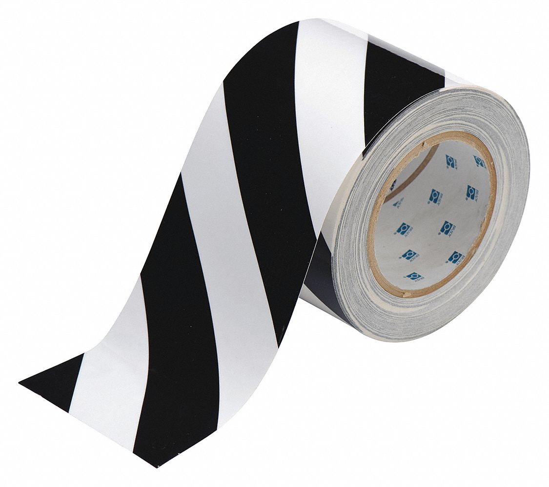 Gen Purpose, Striped, Floor Marking Tape 11Z108104379 Grainger