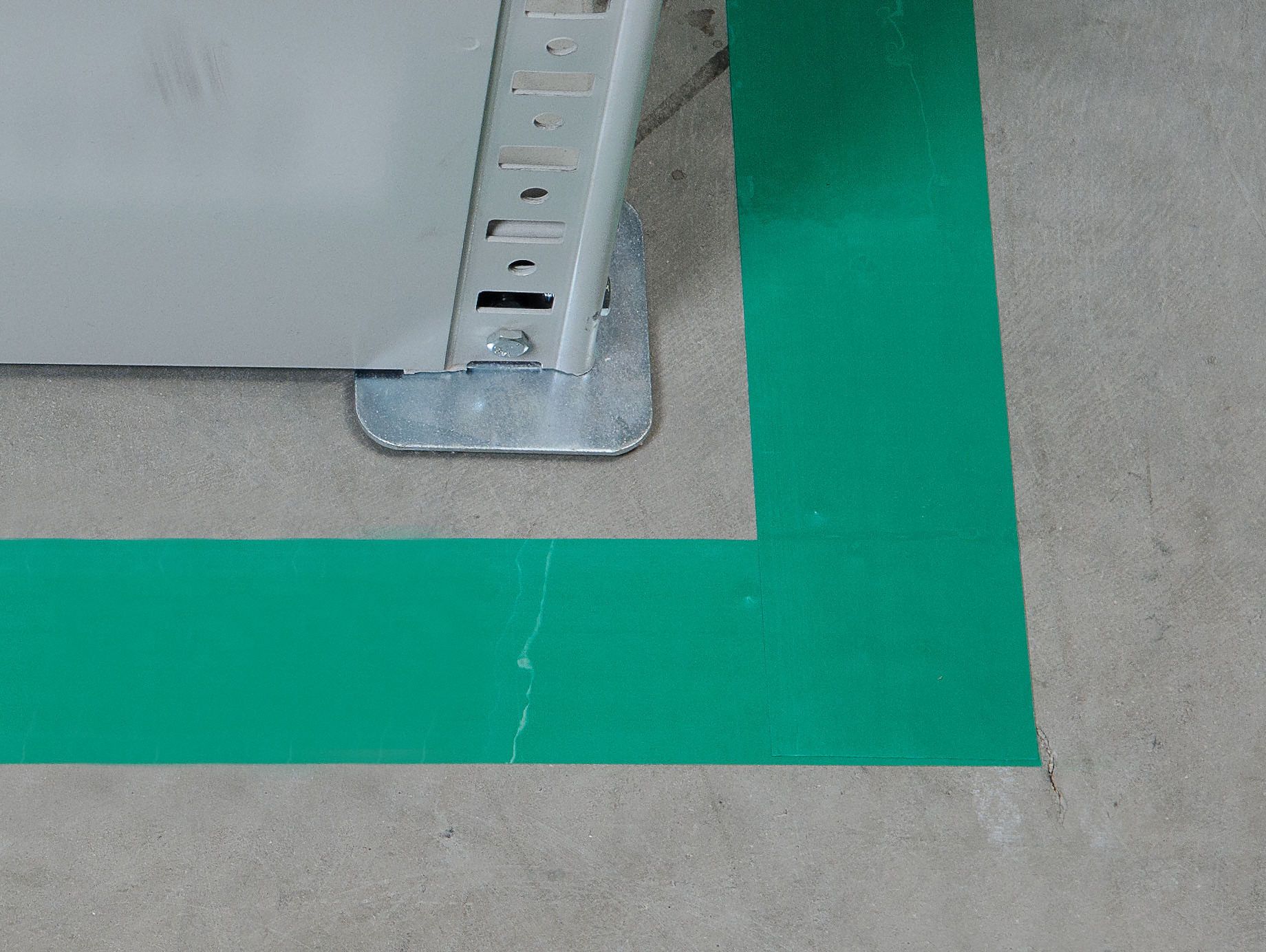 BRADY Floor Marking Tape Gen Purpose, Solid, Green, 2 in x 100 ft, 8