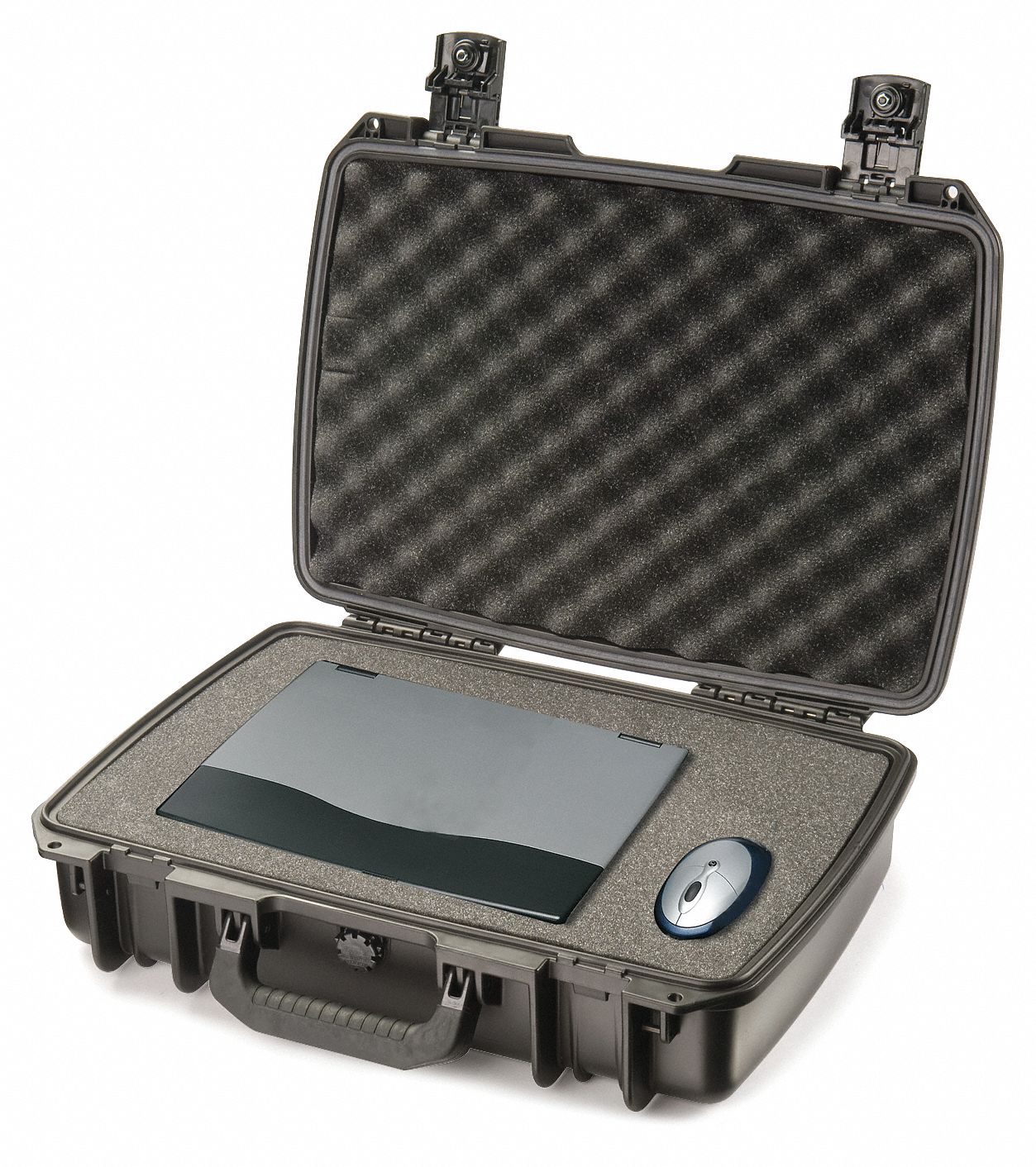 PELICAN Laptop Case with Foam Insert Fits 17 in Laptops, 18 1/5 in Lg