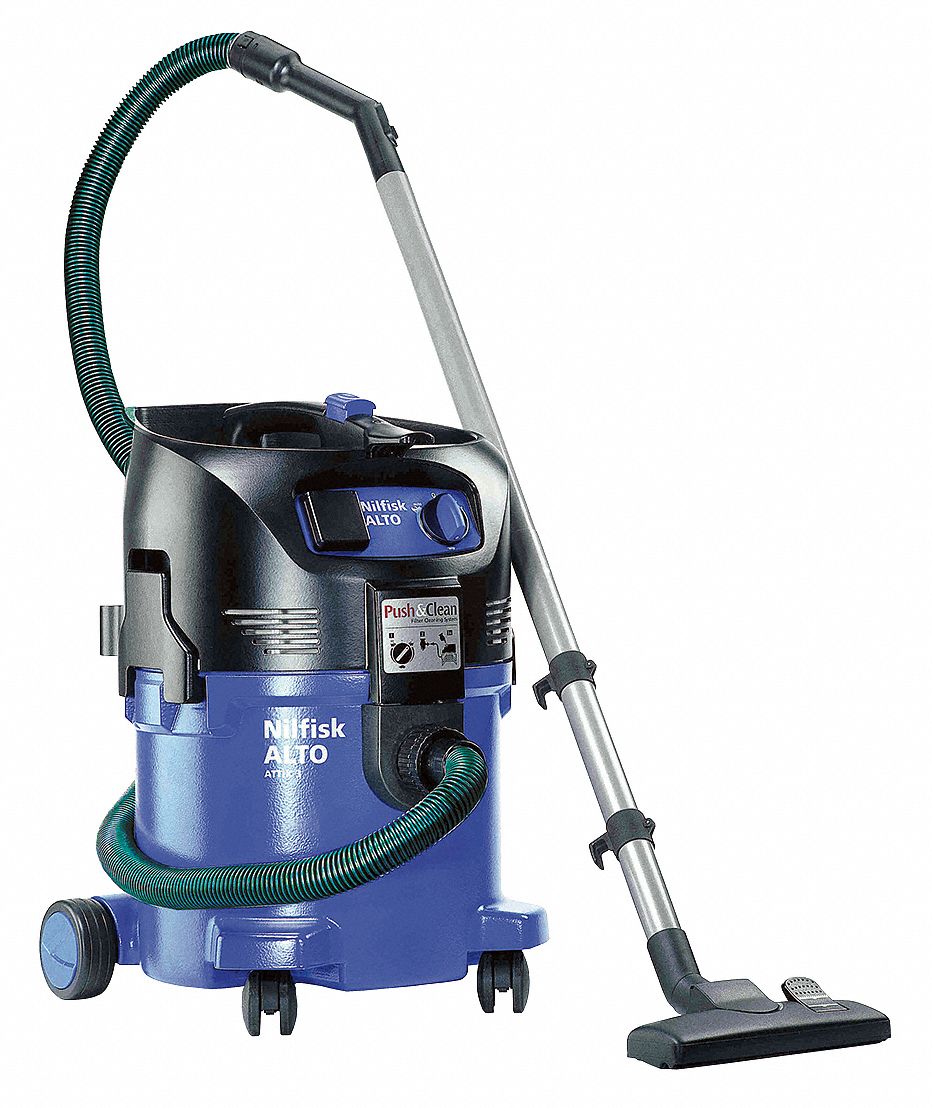 NILFISK, 8 gal Tank Size, Plastic, Shop Vacuum 12A503302004230