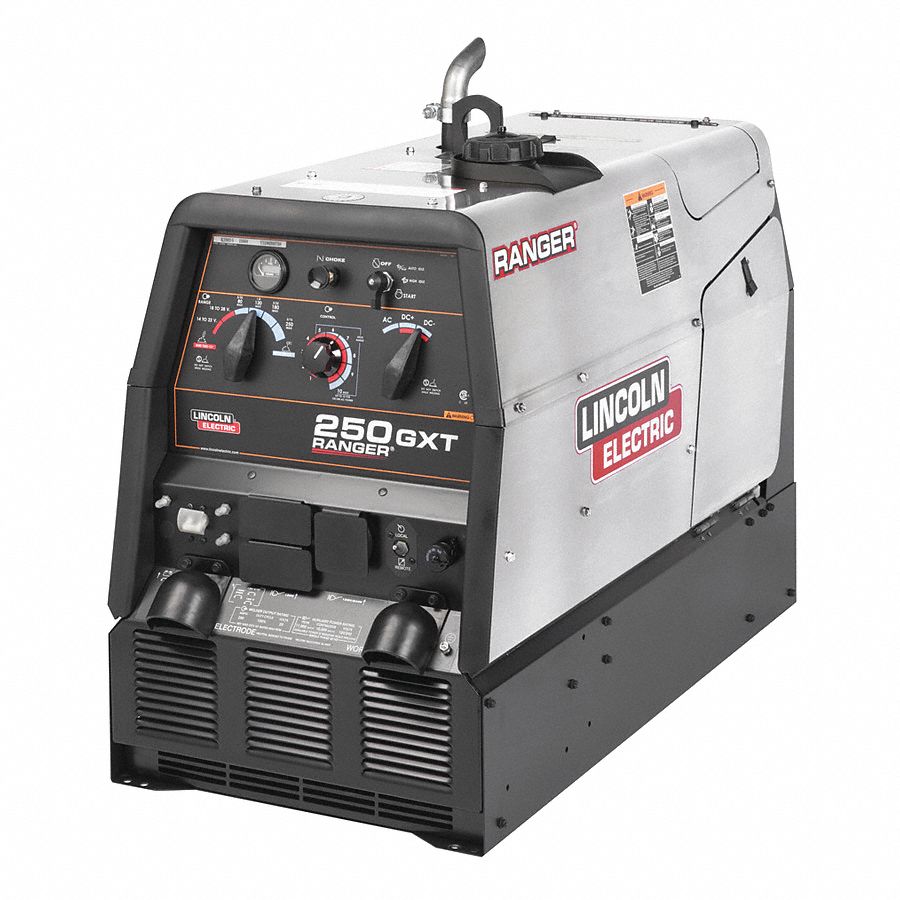 LINCOLN ELECTRIC, Ranger 250 GXT, Gasoline, Engine-Driven Welder