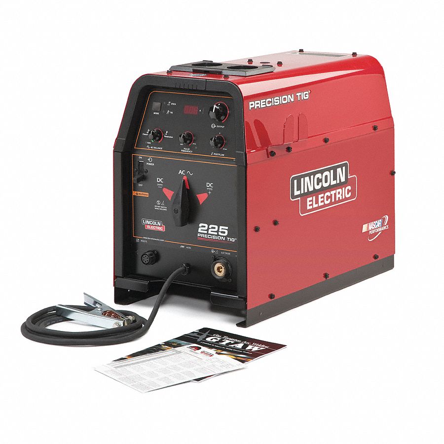 LINCOLN ELECTRIC, Precision TIG 225, AC/DC, TIG Welder 12C076K25332