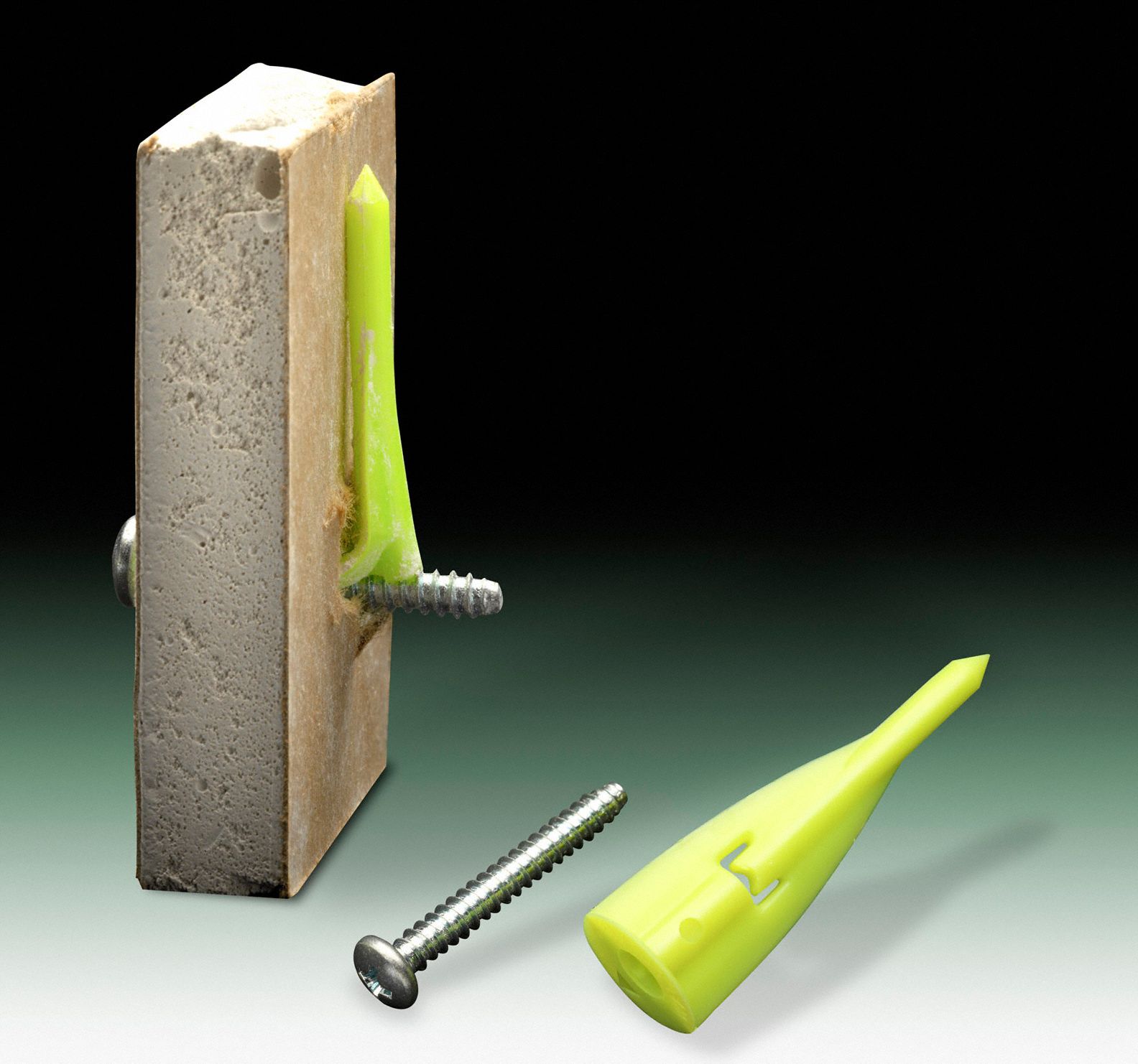 WALLCLAW HammerIn Drywall Anchor, Engineered Plastic, 8 to 18 x 11/