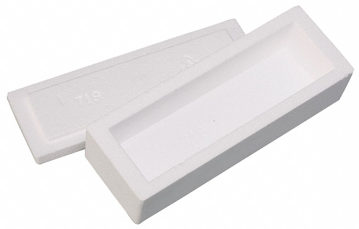 Lab Tubes Holds Container, 10 Tubes, Lab Tube Mailer 12F267779