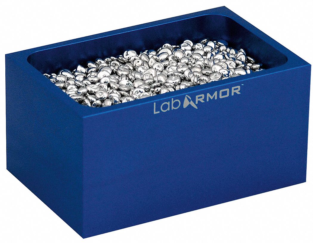 LAB ARMOR Bead Block Single Blue 12L05752100BLU Grainger