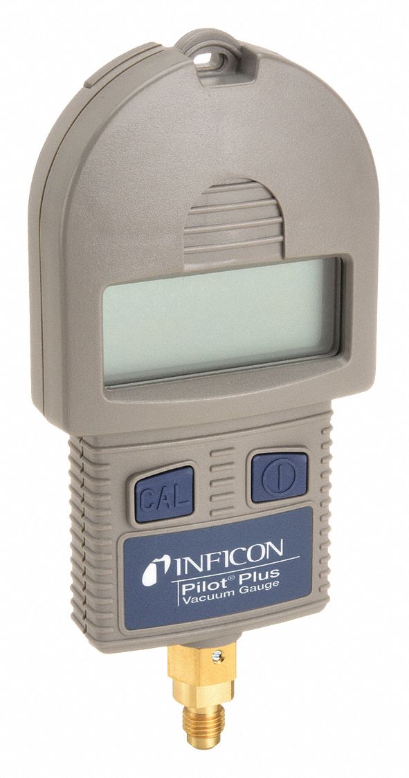 INFICON, Digital, 1/4 in Refrigerant Flare, Micron Gauge 12N632710