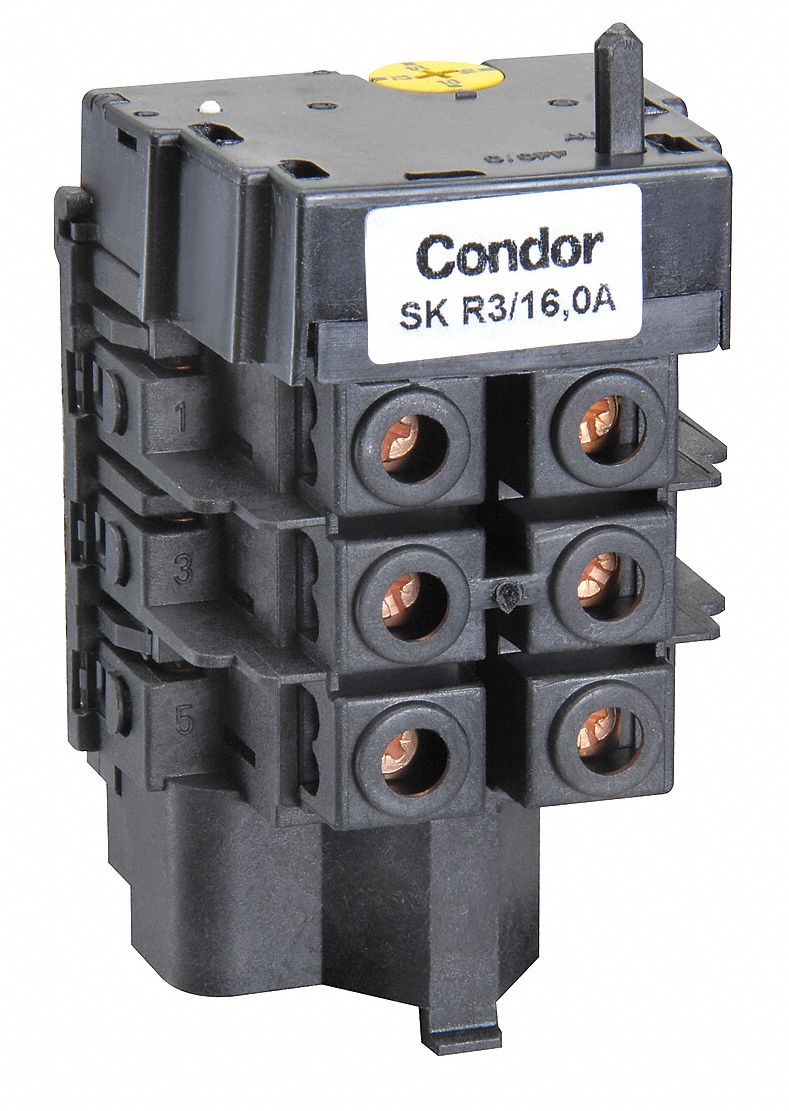 CONDOR USA, INC, Condor MDR3 Series Pressure Switches, Overload Block