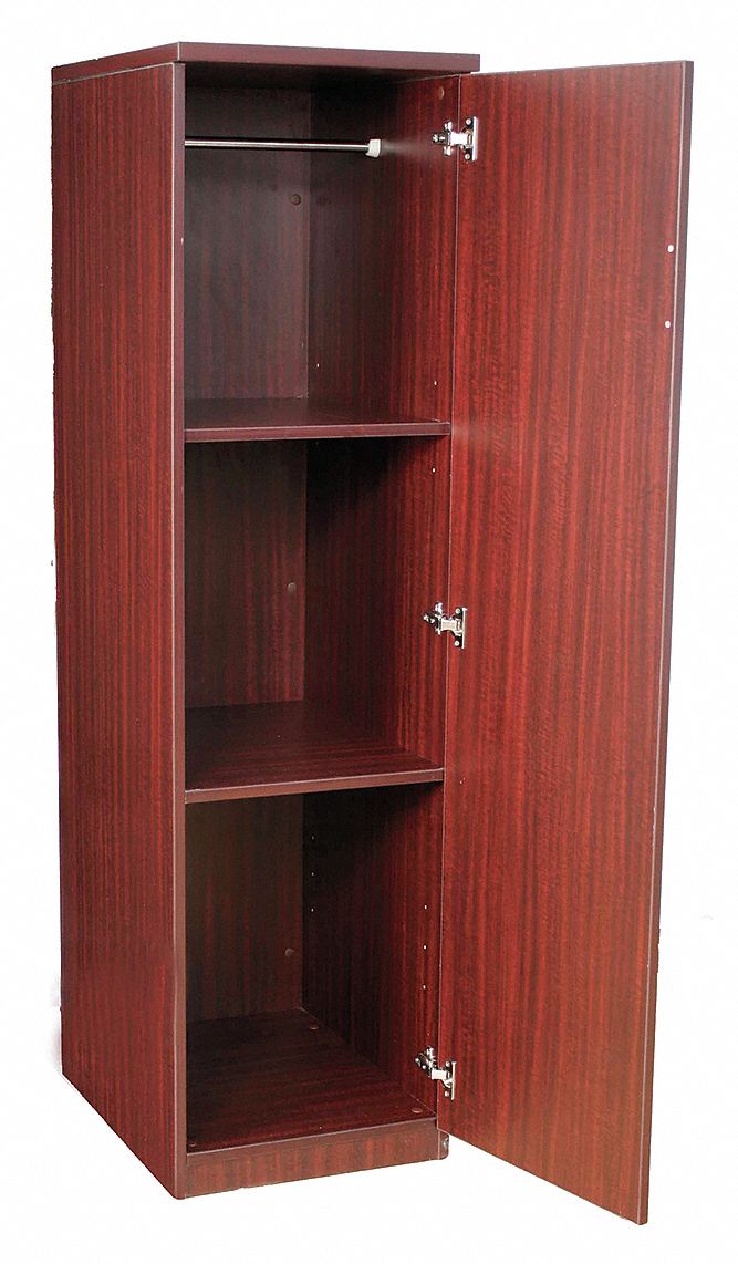 REGENCY 14 in x 24 in x 65 in Legacy Series Wardrobe Mahogany
