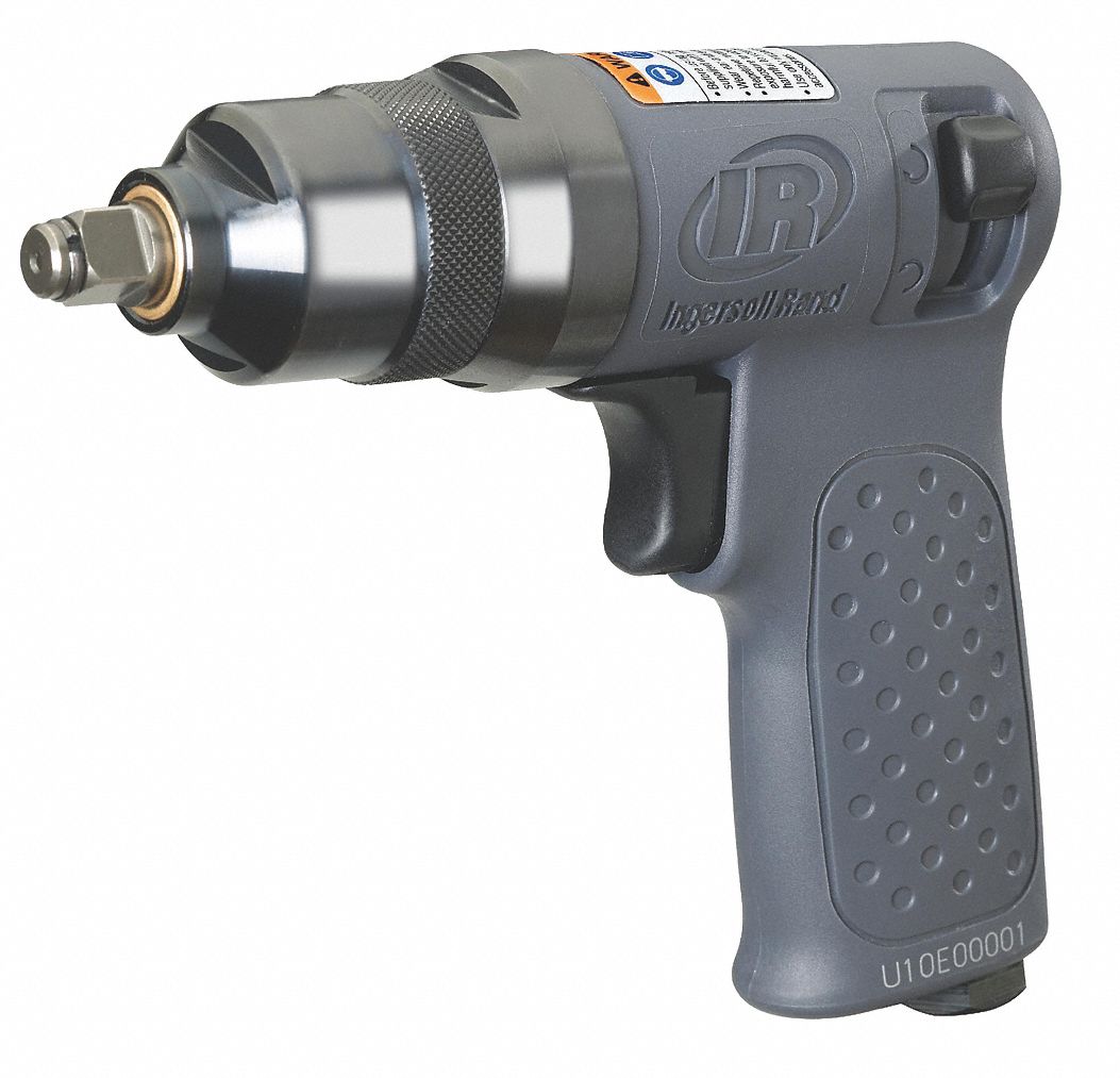 INGERSOLL RAND Air Powered, Impact Wrench, 90 psi, 50 ftlb Fastening