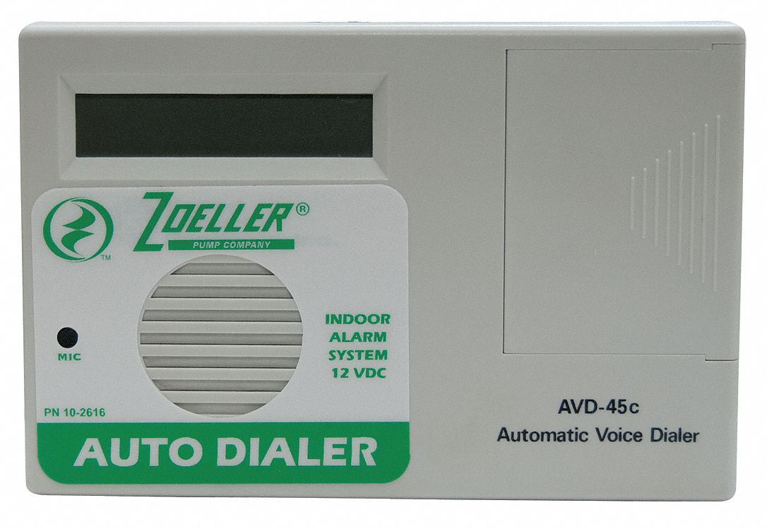 ZOELLER Auto Dialer, Battery BackUp Yes, Length of Message 16 sec, 4