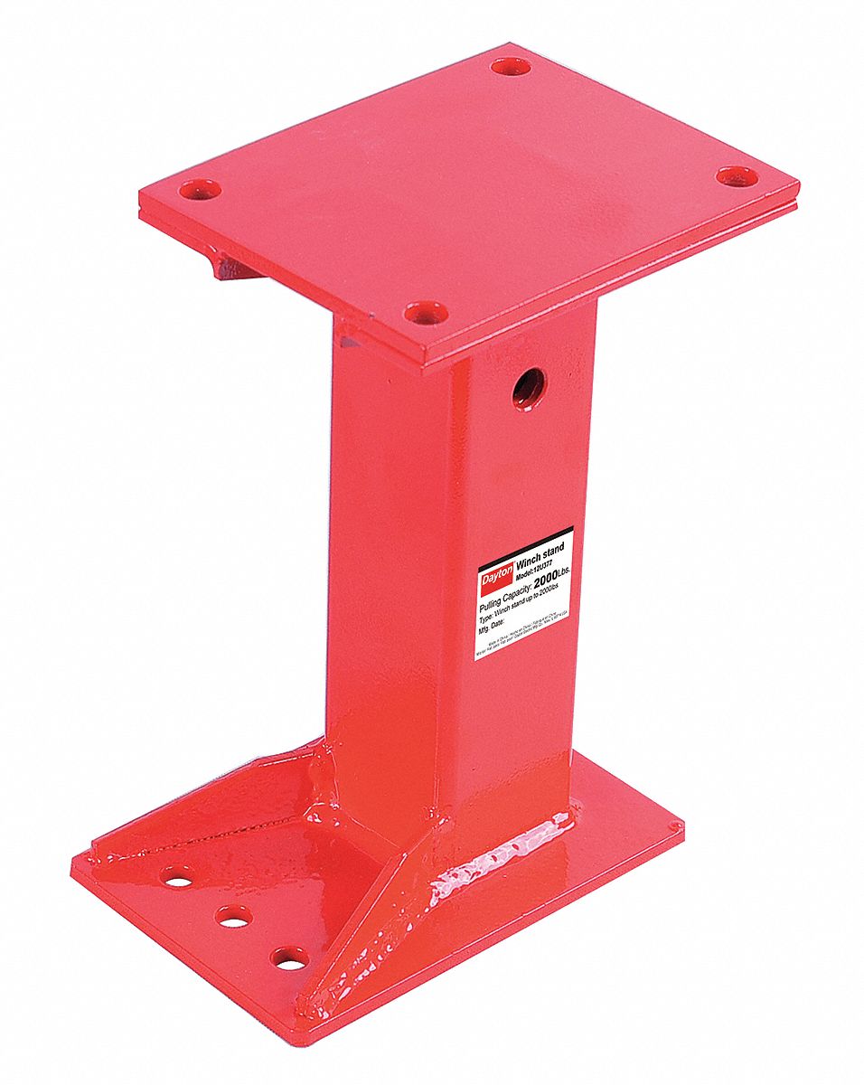 DAYTON Stand, For Use With Winches With Capacity 900 to 2000 lb