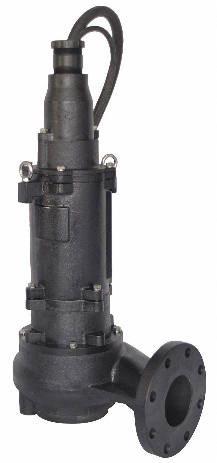 DAYTON Sludge Pump, HP 15 hp, Body Material Cast Iron - 12U579|12U579