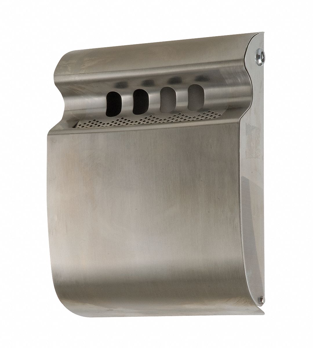 TOUGH GUY 1/4 gal. Cigarette Receptacle, 12-1/2" Height, 9-1/2" Base