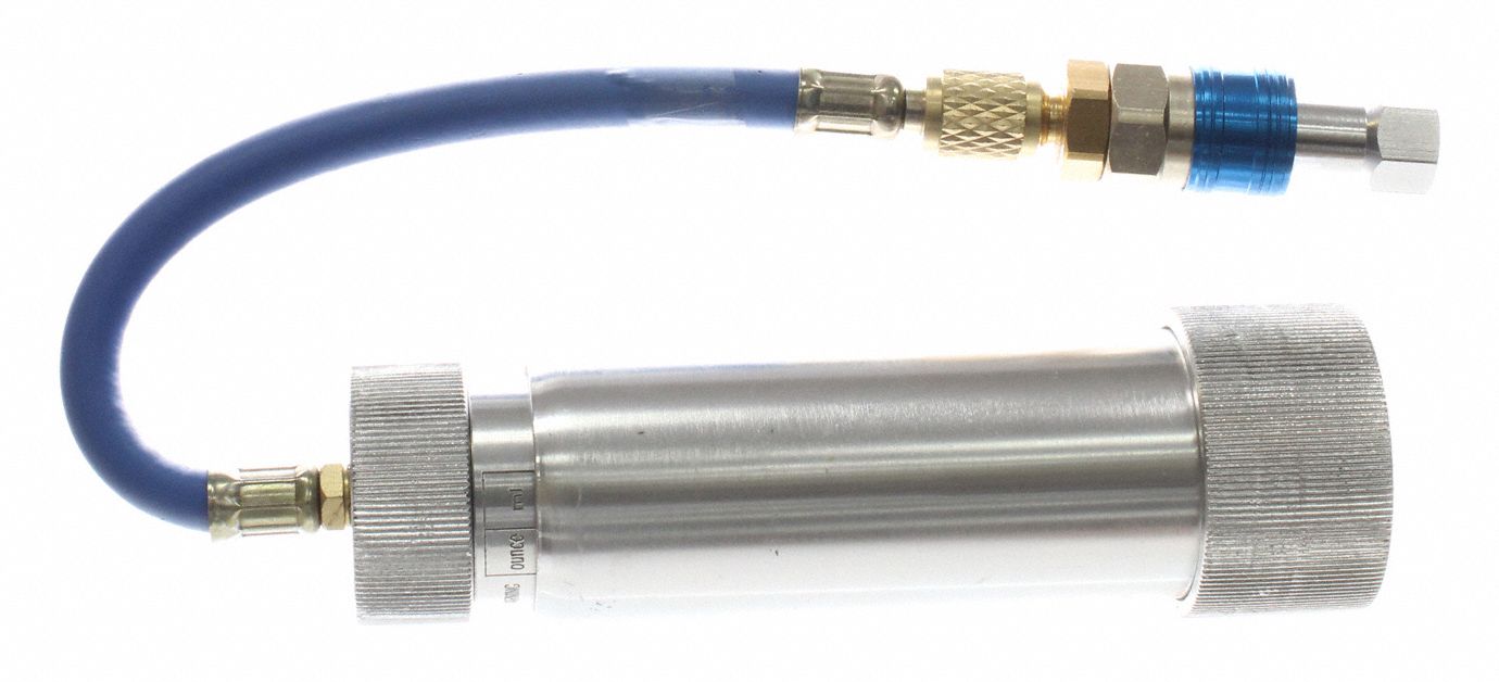 SUPERCOOL, A/C Oil and Dye Injector, Aluminum, Oil & Dye Injector