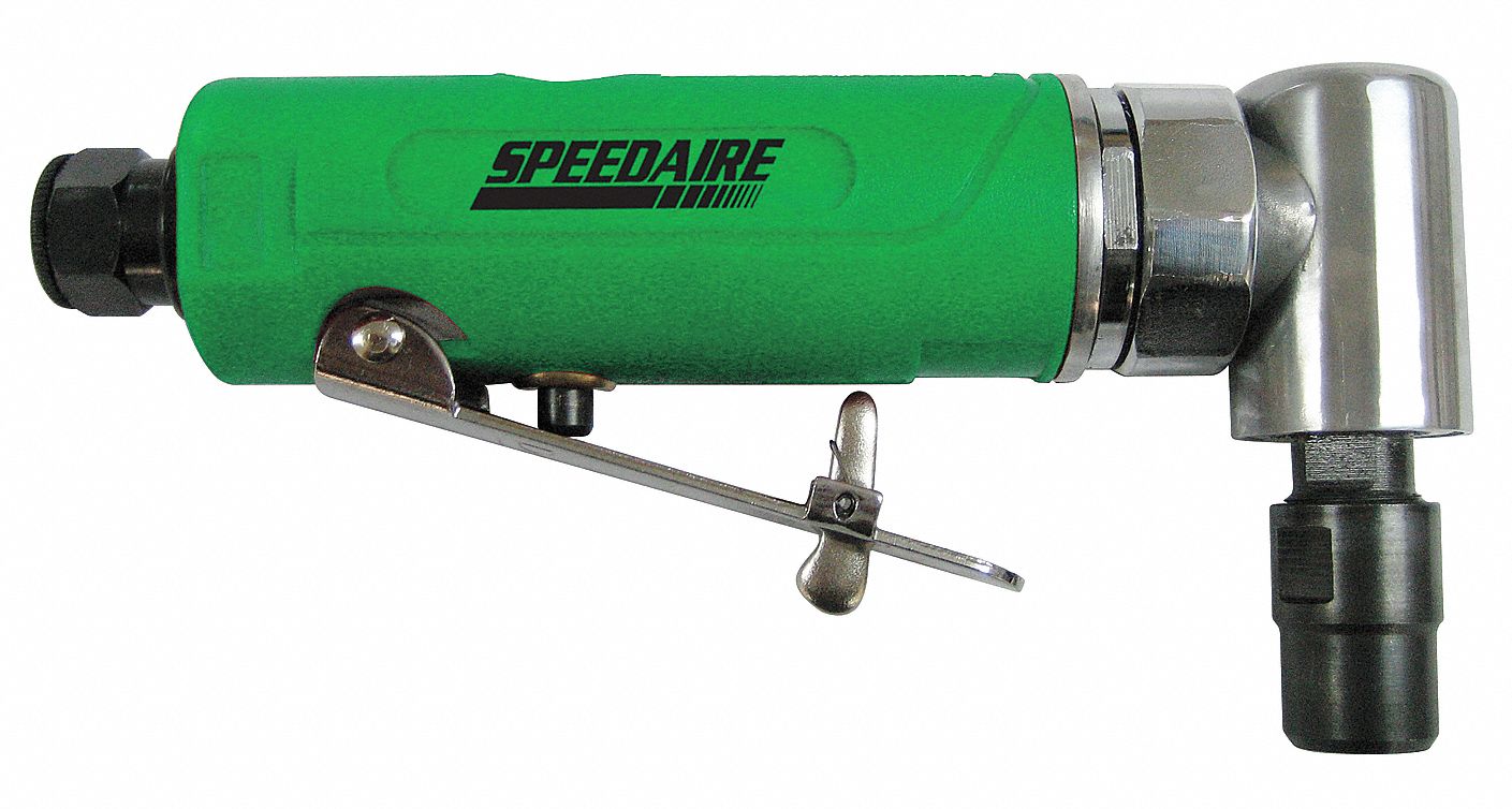 SPEEDAIRE Air Powered, Die Grinder Kit, Light Duty, 18,000 RPM, 0.4 hp