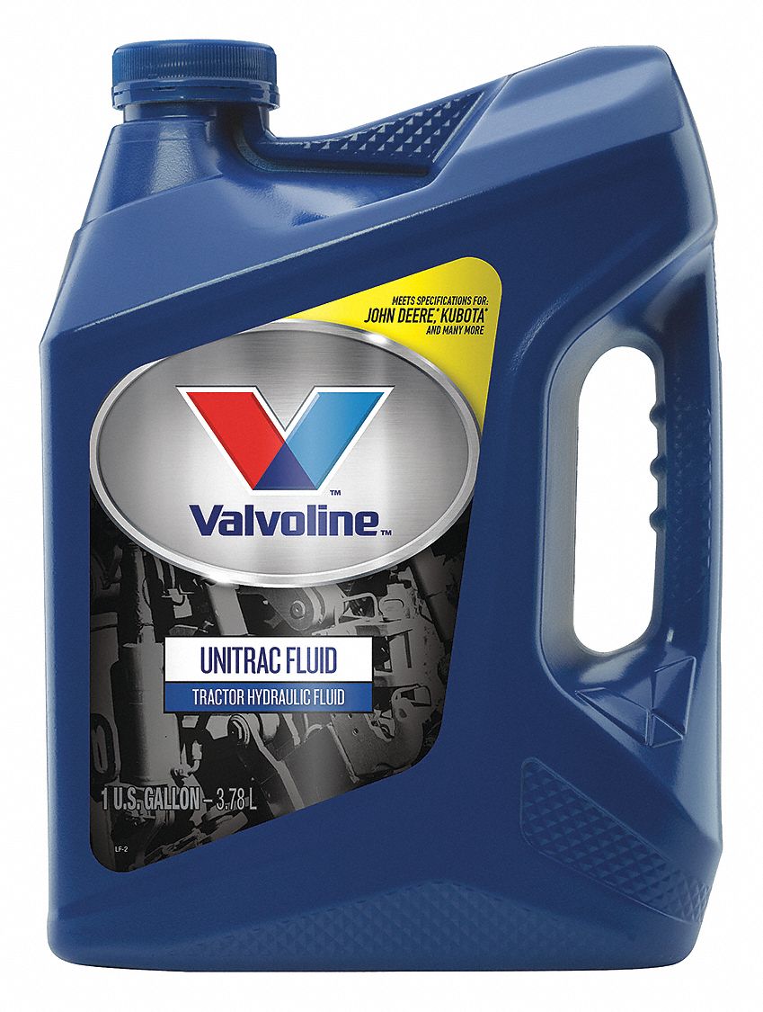 VALVOLINE Tractor Hydraulic Fluid Mineral, 1 gal, Jug, SAE Grade 10W