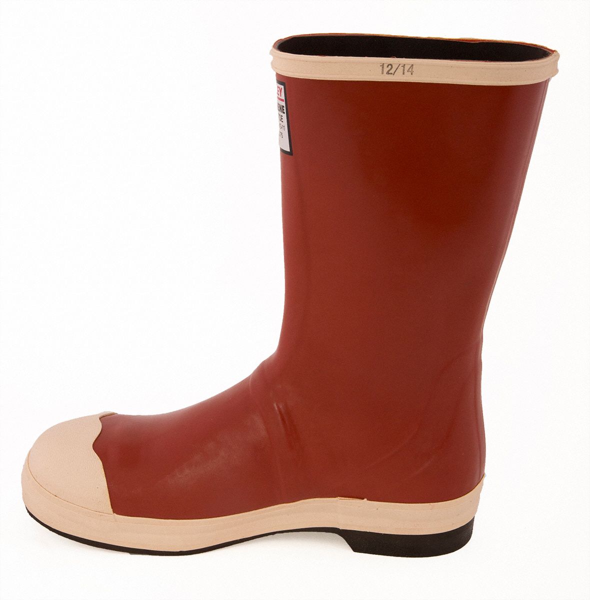 TINGLEY Rubber Boot Defined Heel/Electrical Hazard (EH)/OilResistant