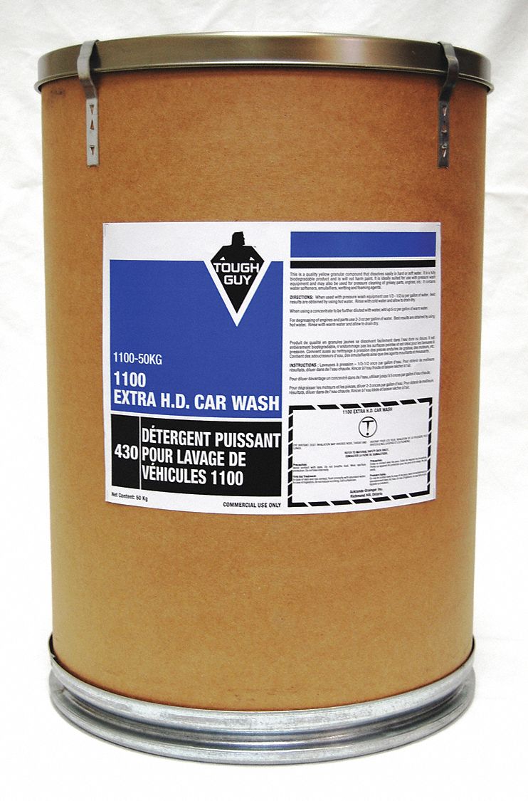 TOUGH GUY CAR WASH DETERGENT, HEAVYDUTY, LIQUID, BIODEGRADABLE