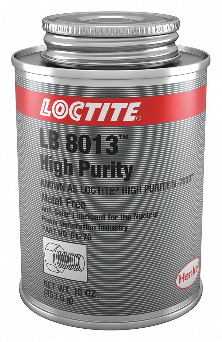 LOCTITE Nuclear Grade AntiSeize, 1 lb, BrushTop Can, NonMetallic