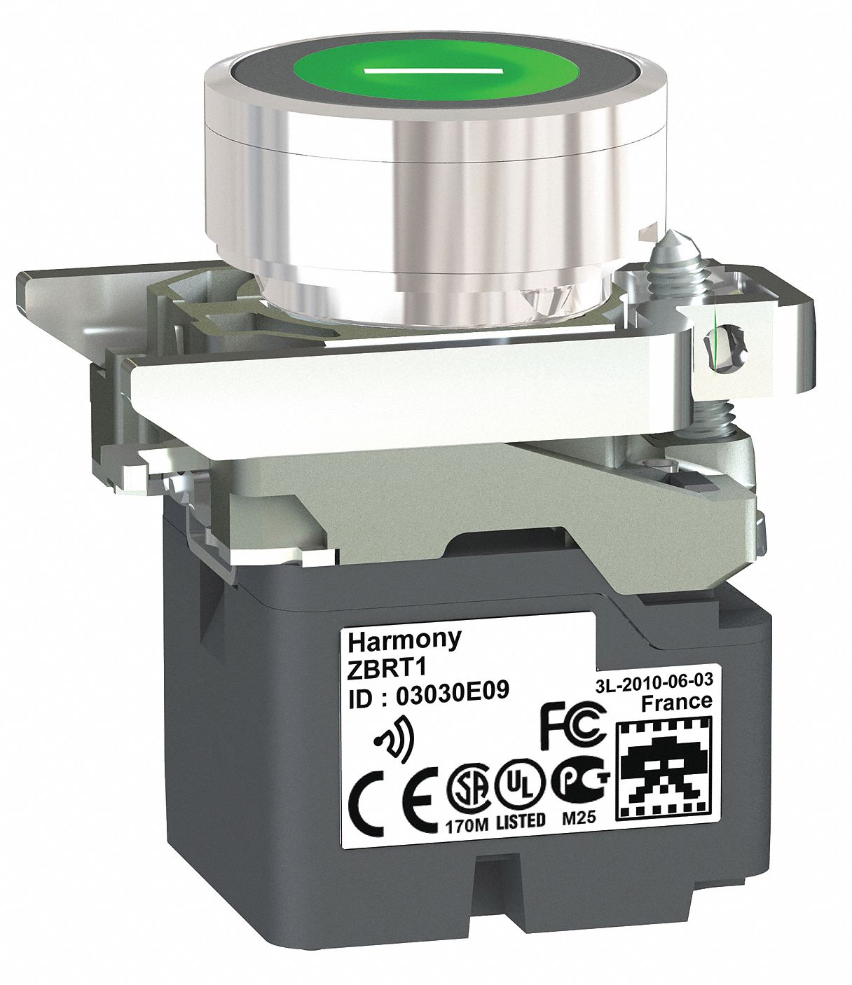 SCHNEIDER ELECTRIC, Momentary, Flush Push Button, Push Button with