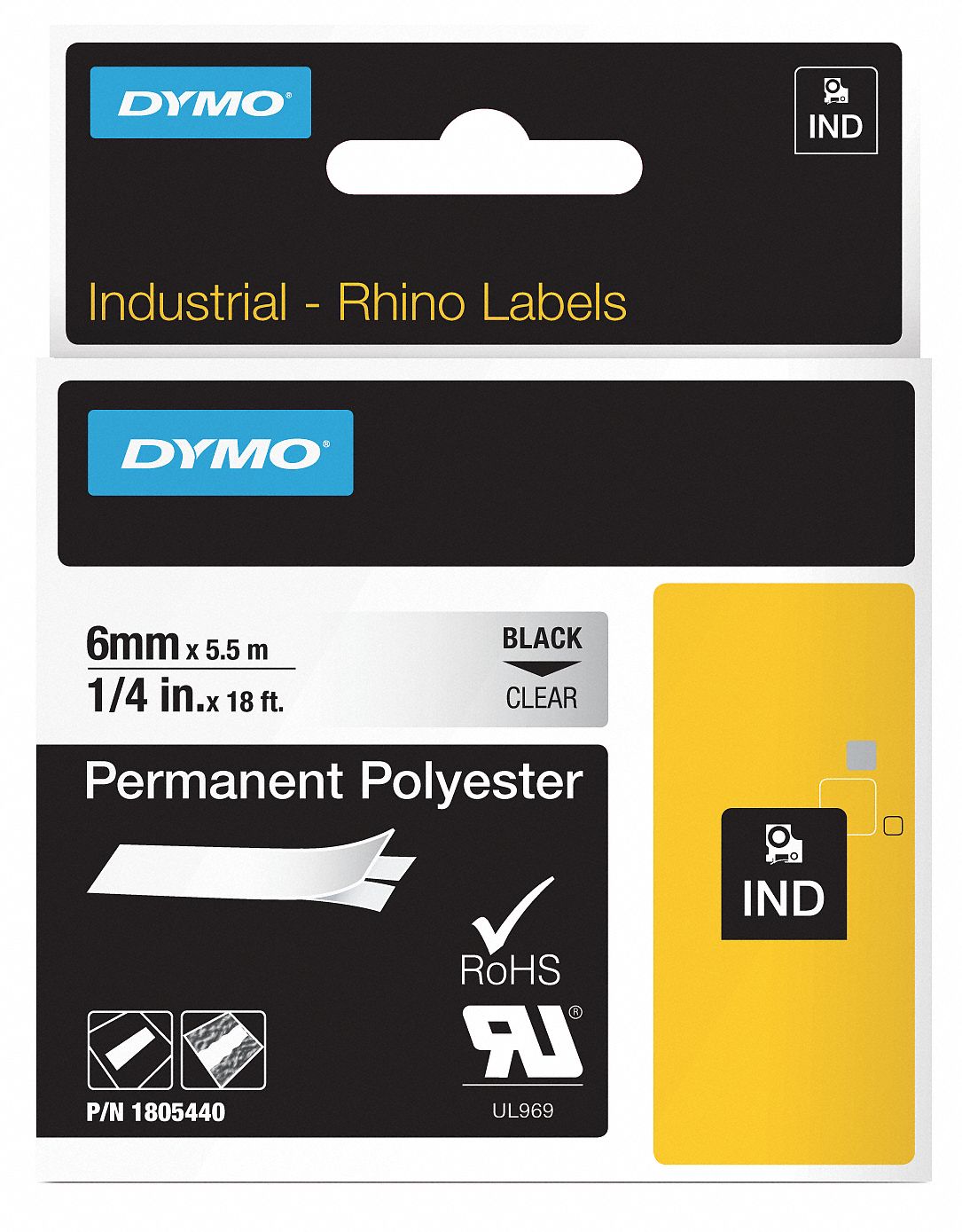 Dymo Clear Label Tape Ythoreccio