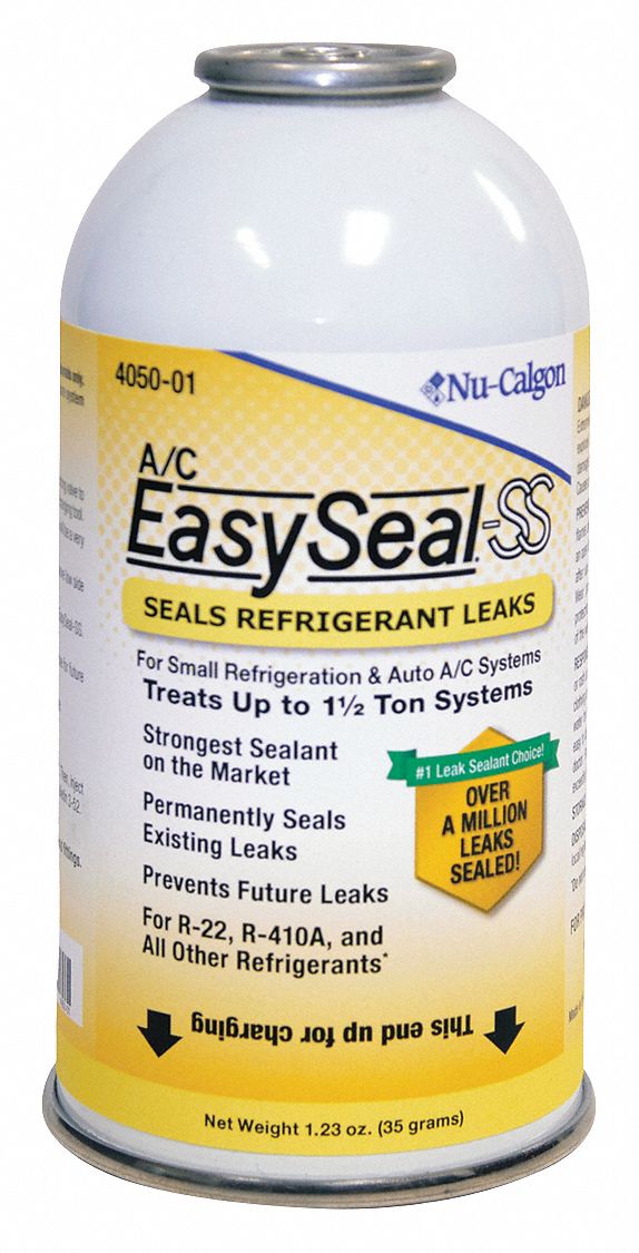 NU-CALGON, Refrigerant Leak Repair Sealant, Up to 1-1/2 tons Systems