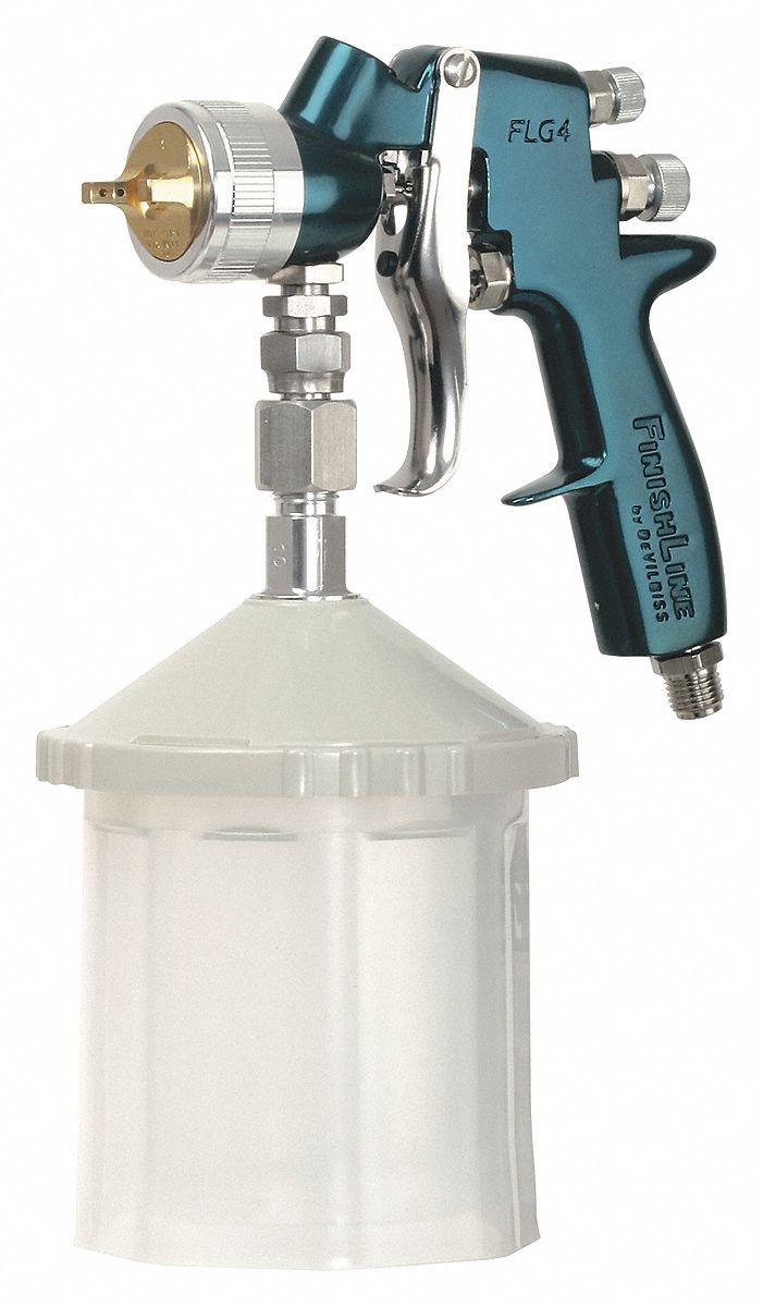 DEVILBISS 13.5 cfm 23 psi HVLP Spray Gun; For Use With Siphon Cup
