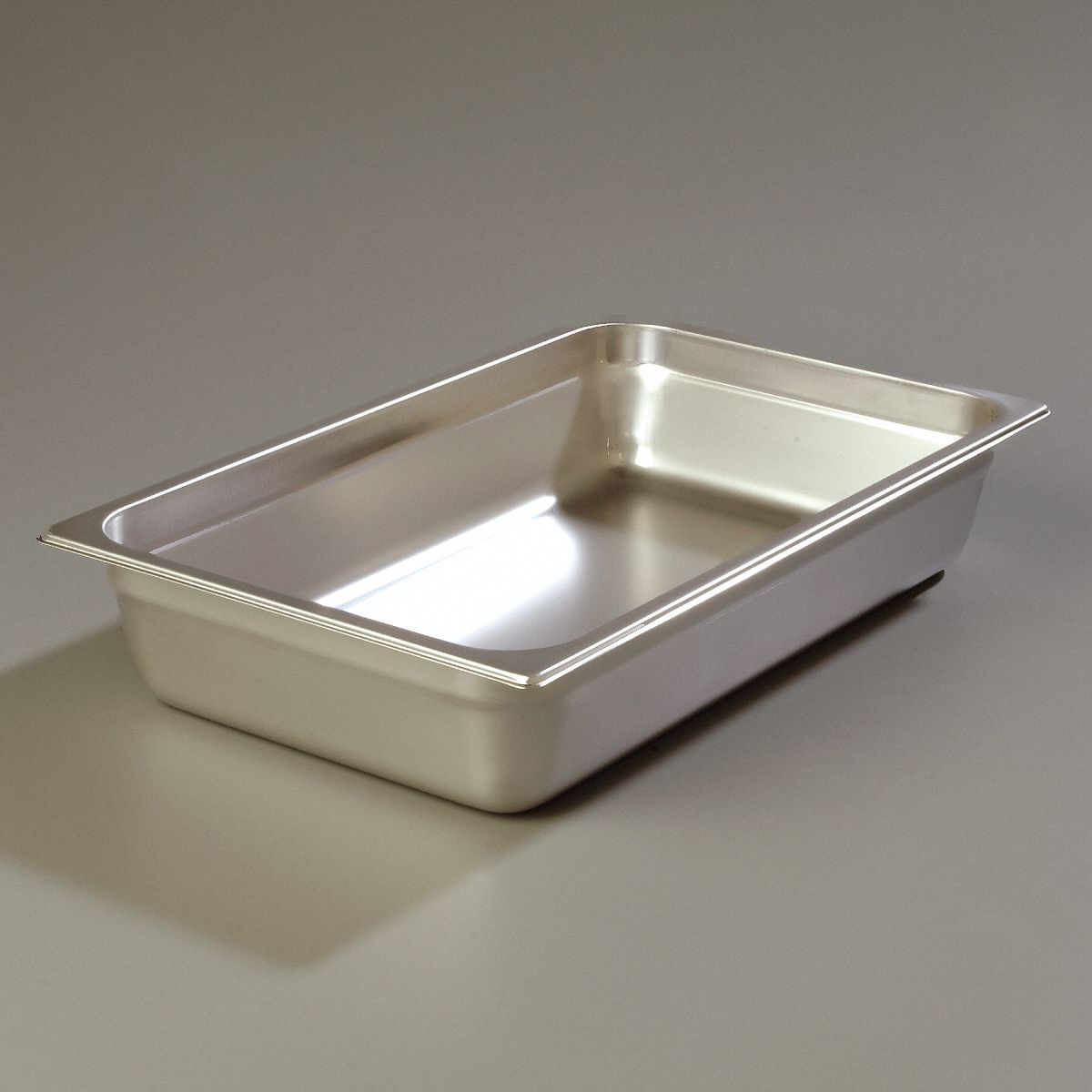 CARLISLE DuraPan Food Pan Full Size, 16.6 qt Capacity, Stainless Steel, 6 PK 13F289608004