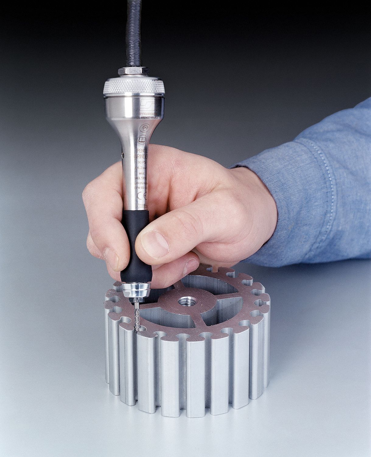 DYNABRADE Pencil Grinder 0.1 hp Horsepower, 100,000 RPM Max. Speed, 1/