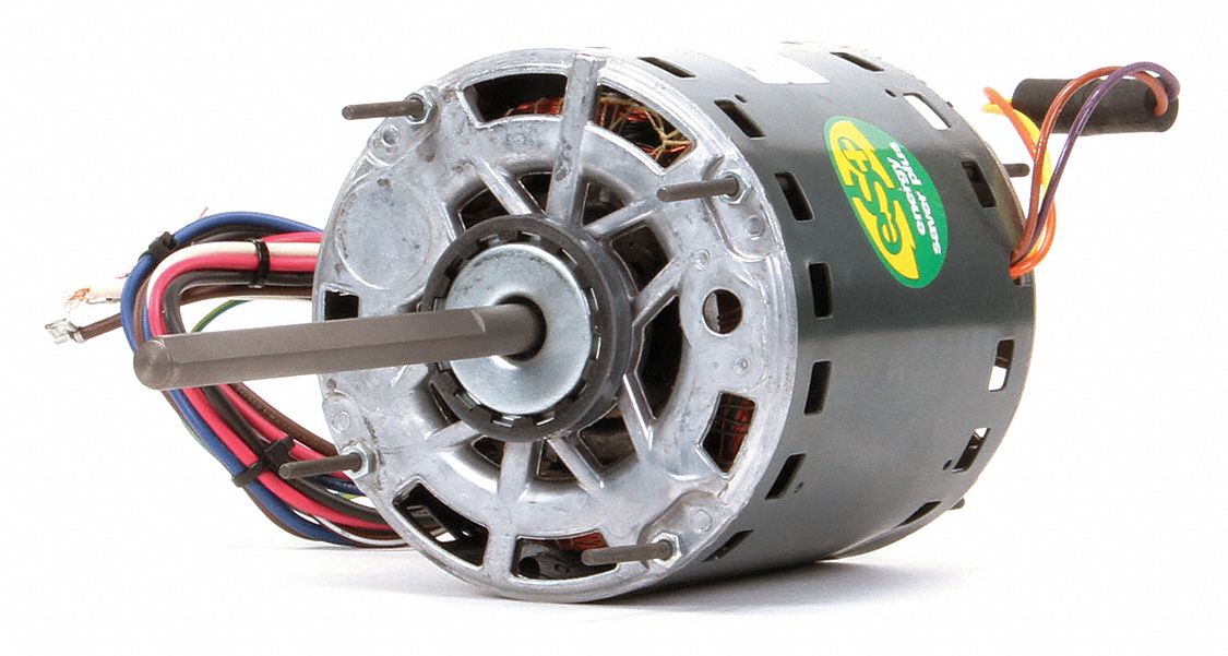 3/4 HP Direct Drive Blower Motor, Permanent Split Capacitor, 1075