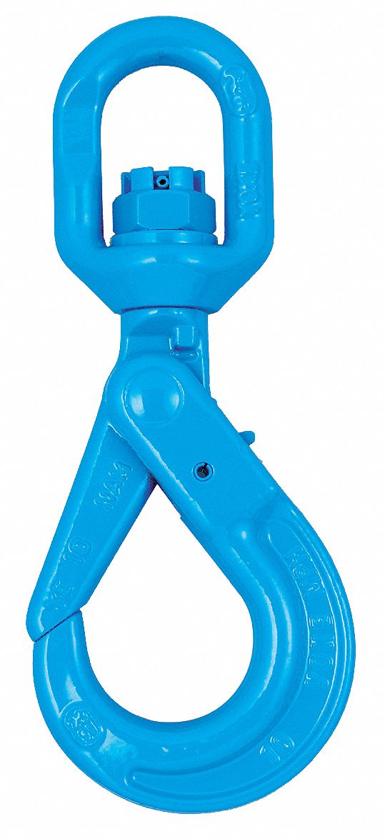 YOKE Self Locking Slip Hook, Alloy Steel, G100 13H146X02716 Grainger