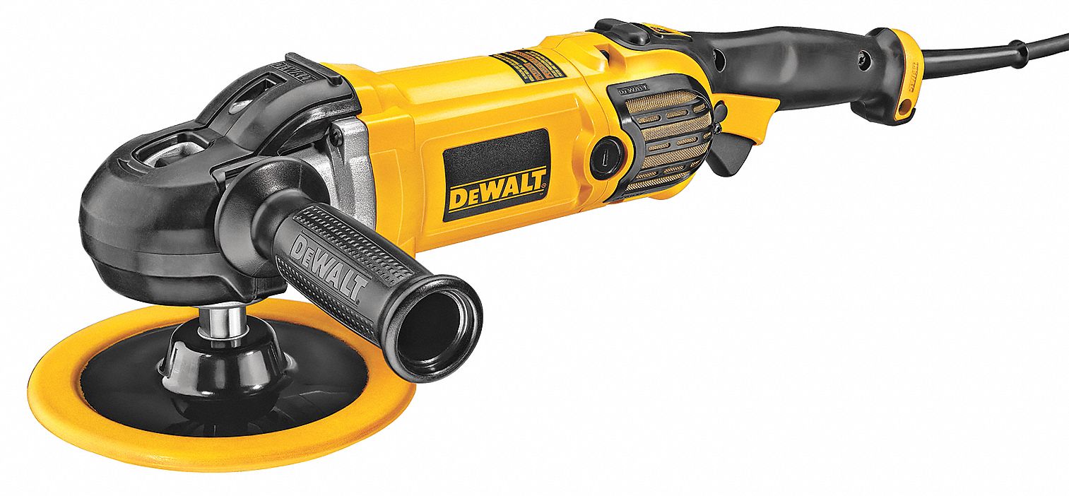 DEWALT CFS Right Angle Polisher, 12 A, 120 V - 13J065|DWP849X - Grainger