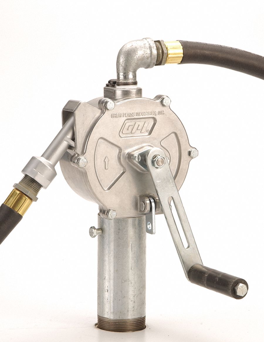 GREAT PLAINS INDUSTRIES Hand Operated Drum Pump, Rotary 13K536RP10