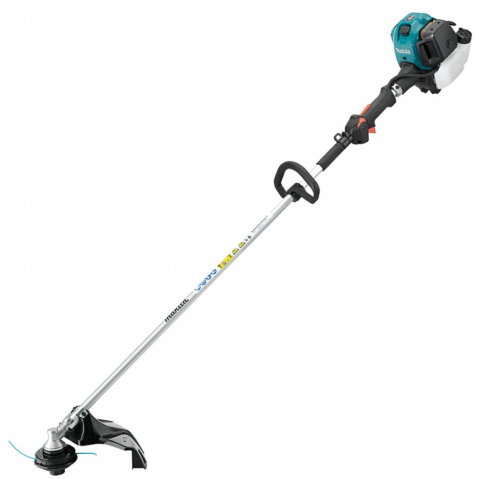 MAKITA String Trimmer, Gas Fuel Type, 17 in Cutting Width, 57 in Shaft