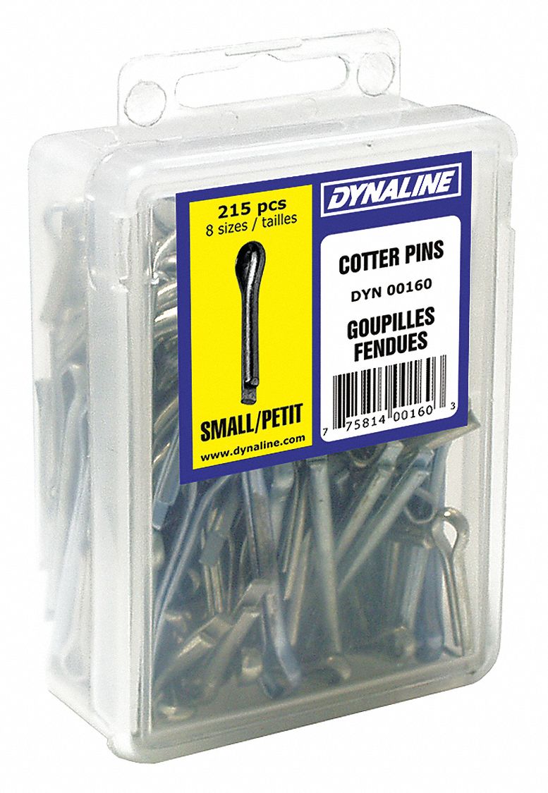 DYNALINE KIT COTTER PINSMALL 215 PIECES Demerchandised DYL00160