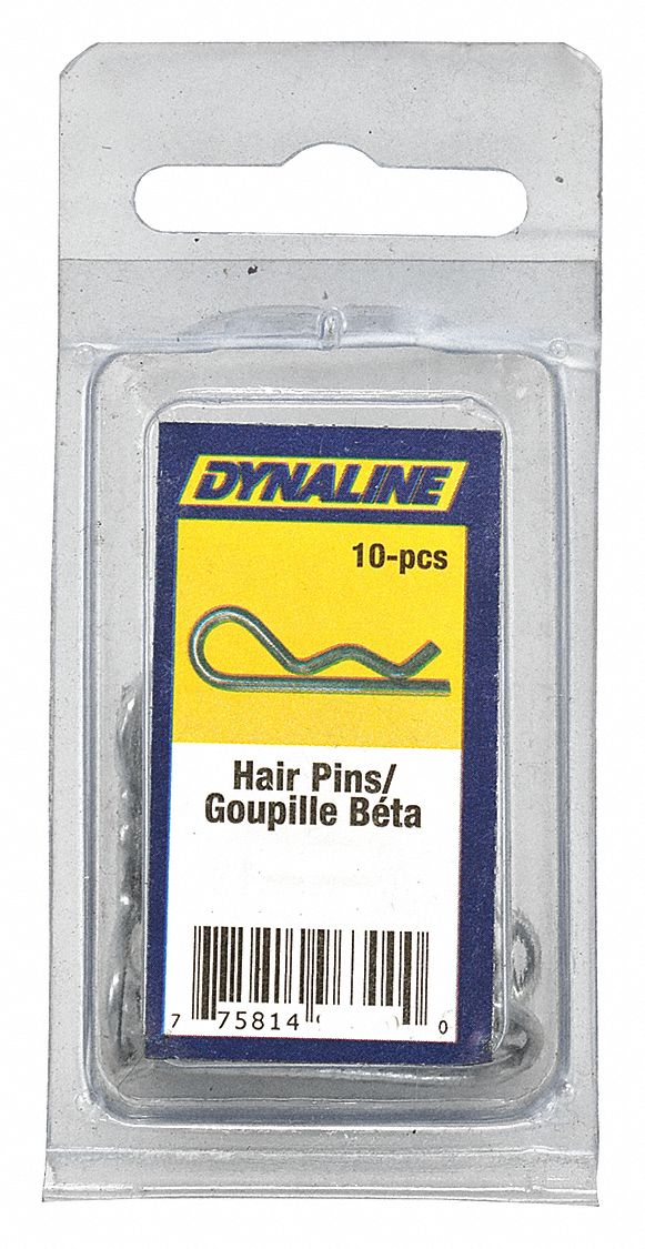 DYNALINE CLIPS HAIR PIN 46630 4/PKG Cotter Pins DYL96302 96302