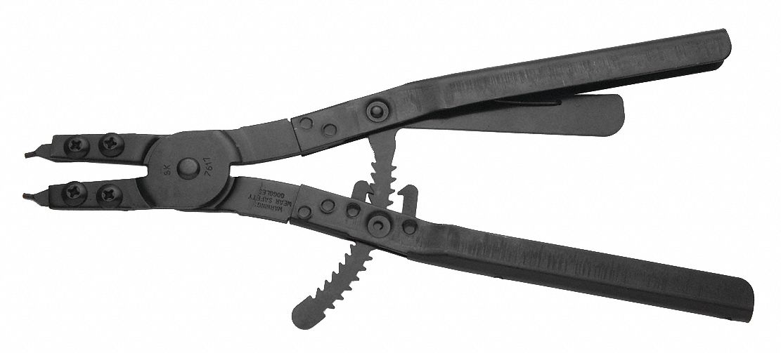 SK PROFESSIONAL TOOLS Internal Retaining Ring Plier, For Bore Dia. Up