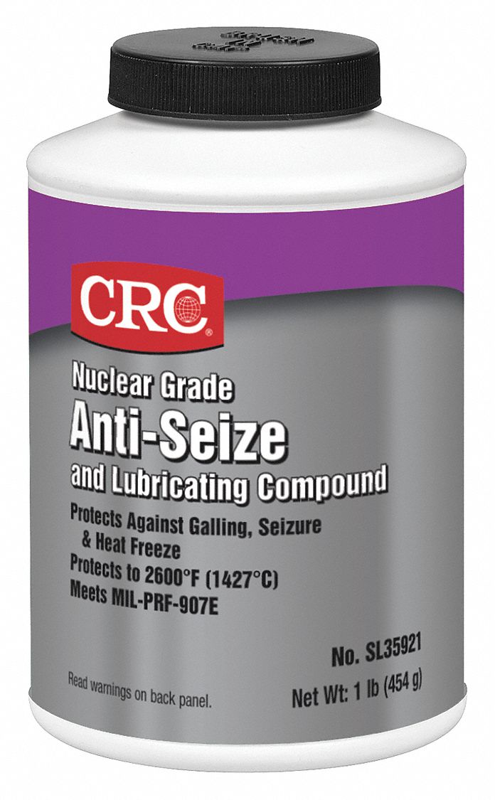 Nuclear Grade AntiSeize, 16 oz, Paste, 65°F, 2600°F Grainger