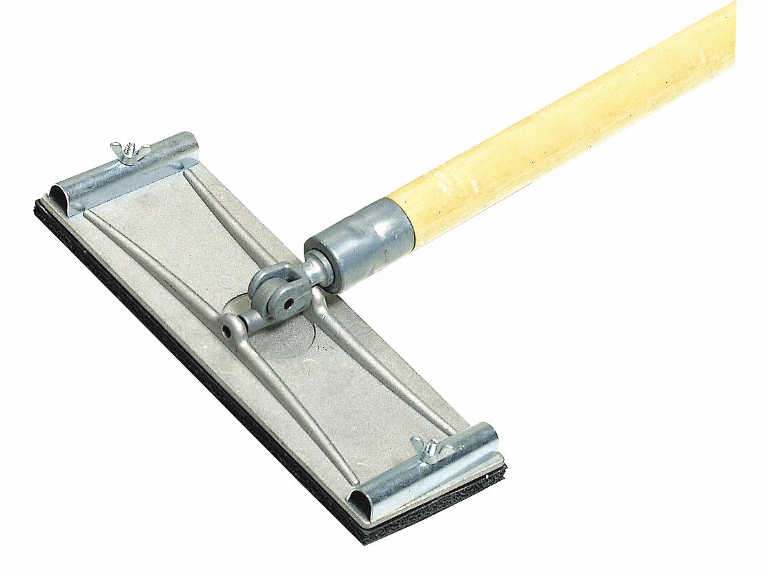 WESTWARD Pole Sander w/Wood Pole, 9 x 31/4 In 13P49013P490 Grainger