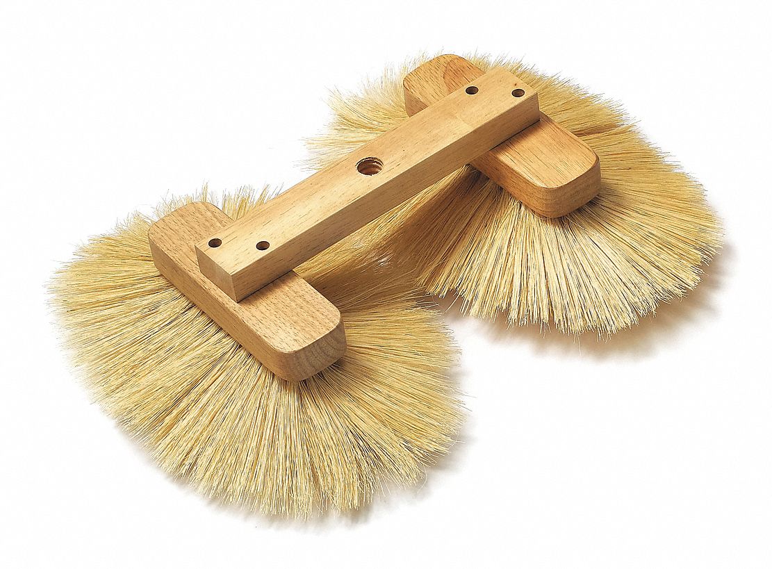 WESTWARD Texture Brush, Dbl Crowfoot, 185/8x137/8 13P49213P492